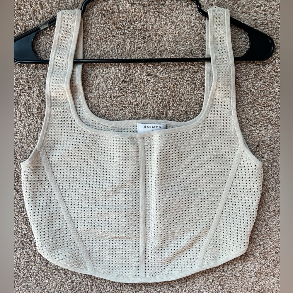 Babaton - sculpt knit bustier